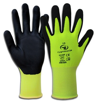 Schnittschutz-Handschuh Cygnocut 24 Front